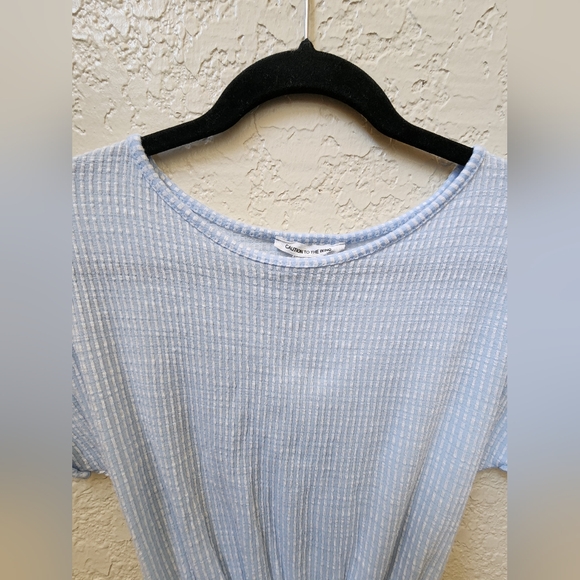 Caution to the wind dress, size Medium,  color blue - Picture 10 of 10